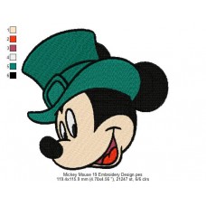 Mickey Mouse 19 Embroidery Design
